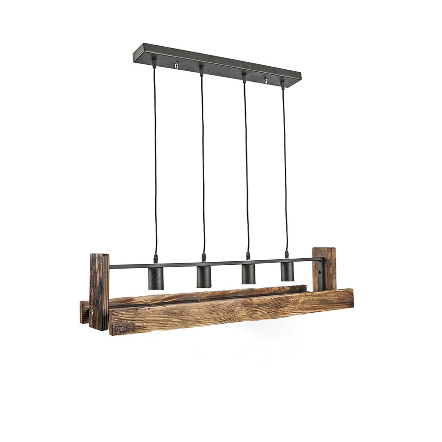 چراغ آویز مدل چوبی کد 101D